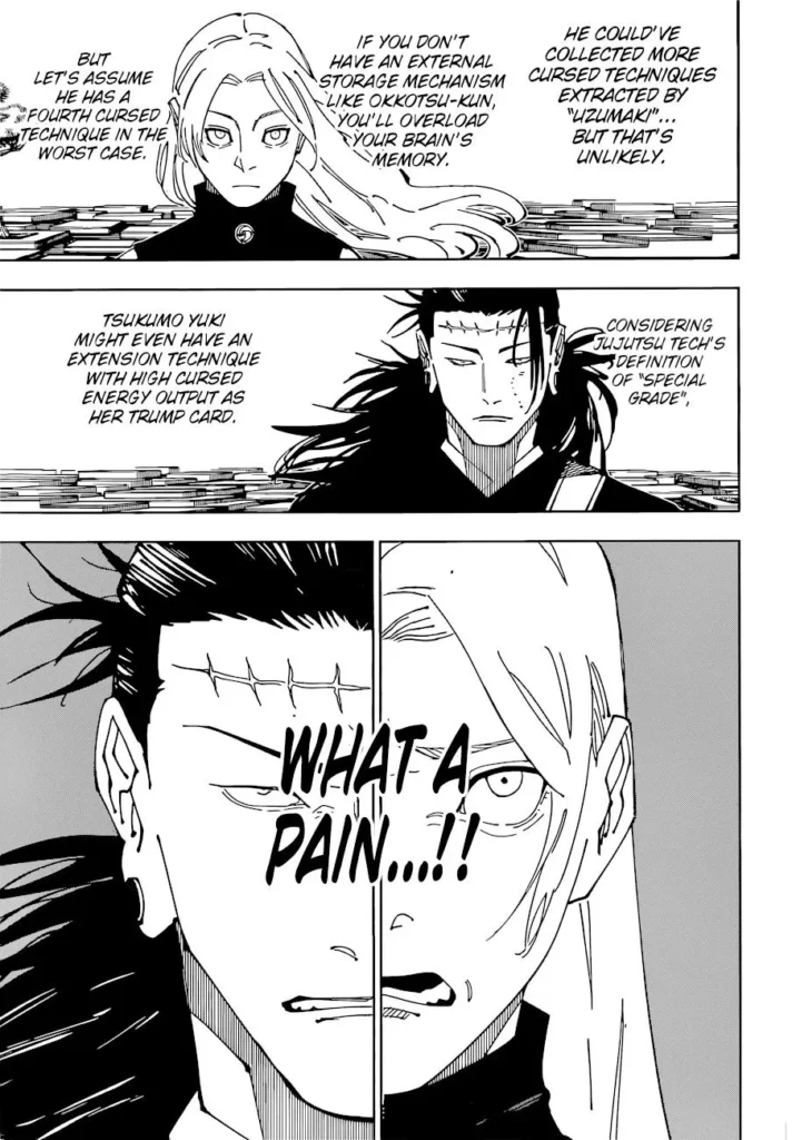 Jujutsu Kaisen manga Chapter 205