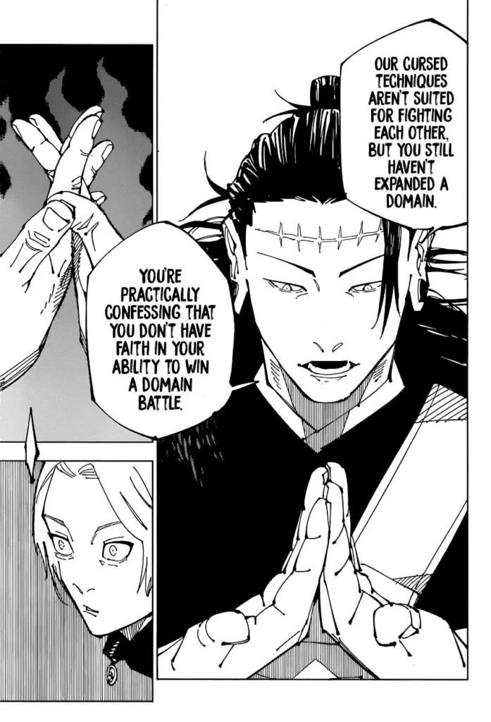 Jujutsu Kaisen manga Chapter 205