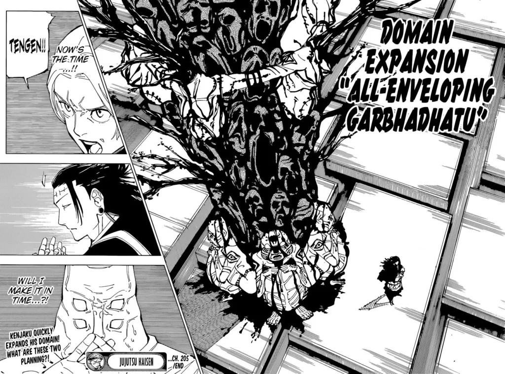 Jujutsu Kaisen manga Chapter 205