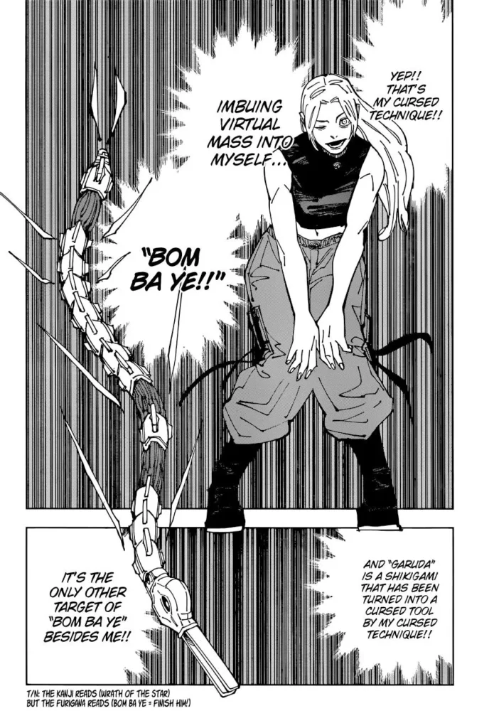 Jujutsu Kaisen manga Chapter 205