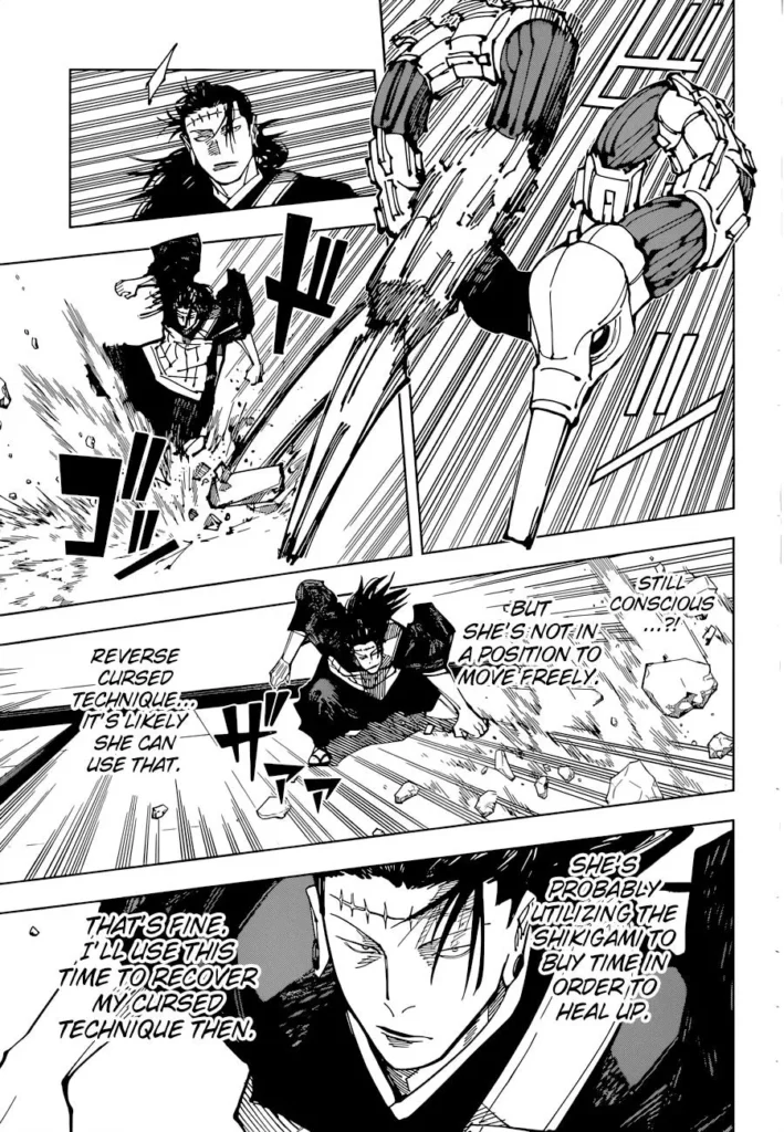 Jujutsu Kaisen manga Chapter 206