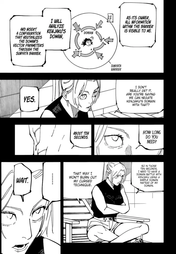 Jujutsu Kaisen manga Chapter 206