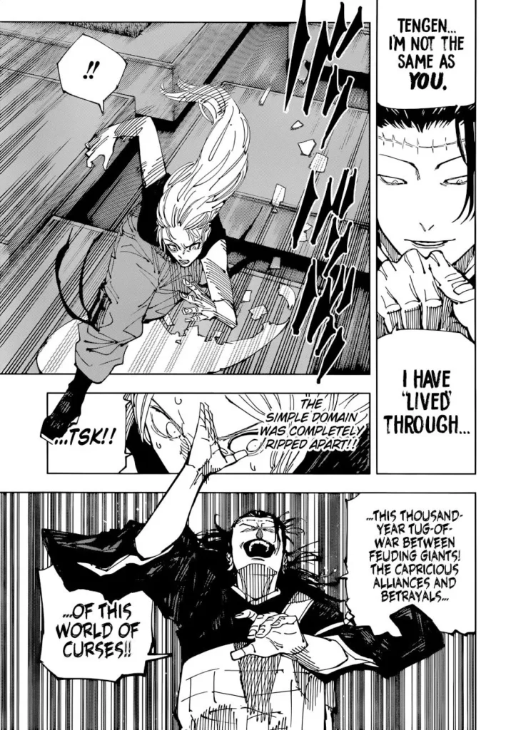 Jujutsu Kaisen manga Chapter 206