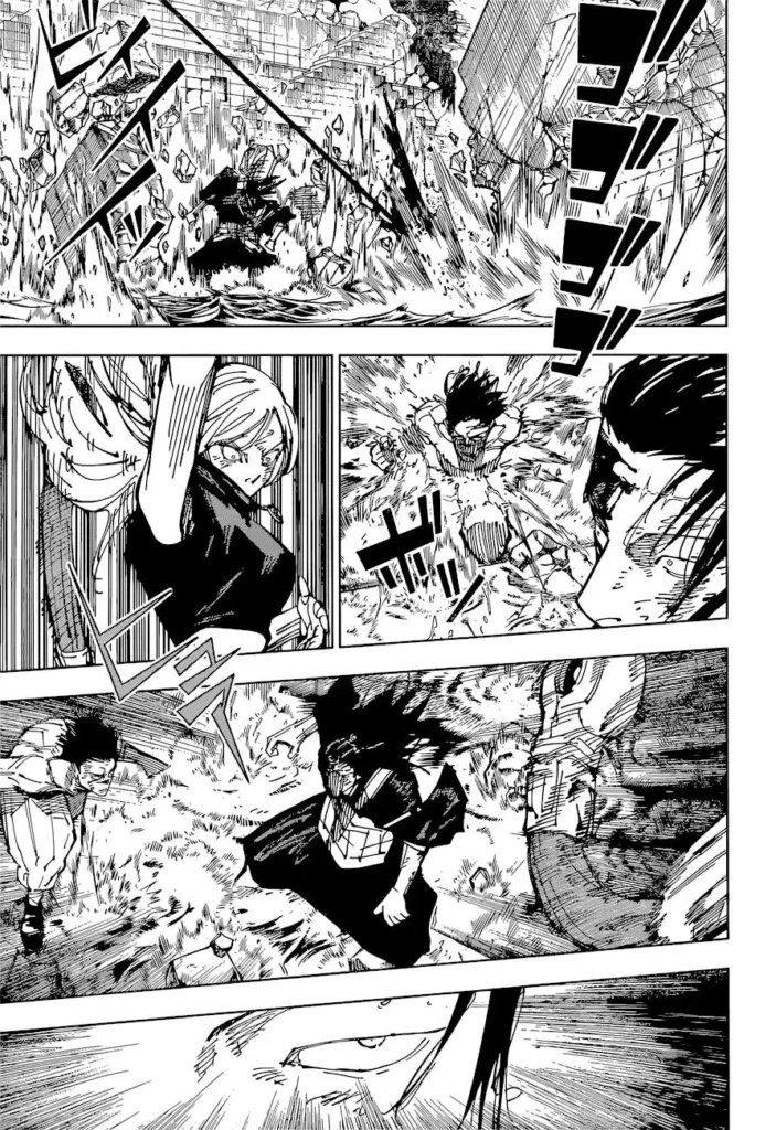 Jujutsu Kaisen manga Chapter 207