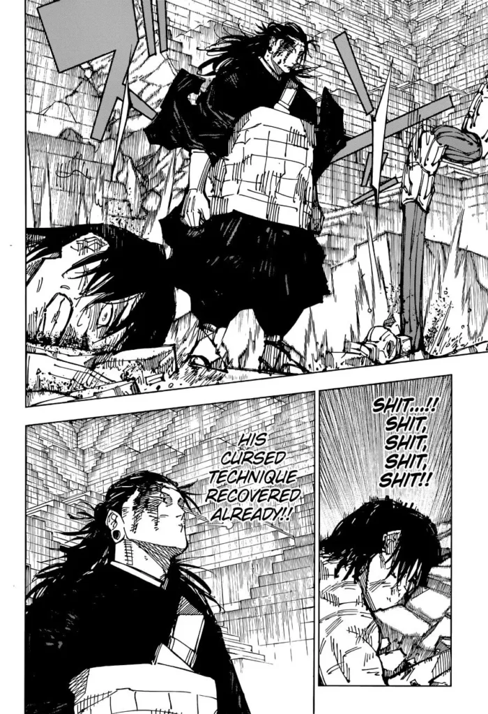 Jujutsu Kaisen manga Chapter 207