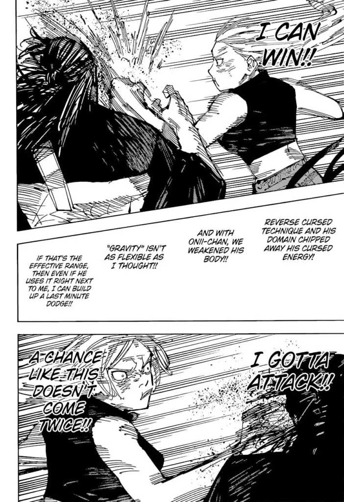 Jujutsu Kaisen manga Chapter 207
