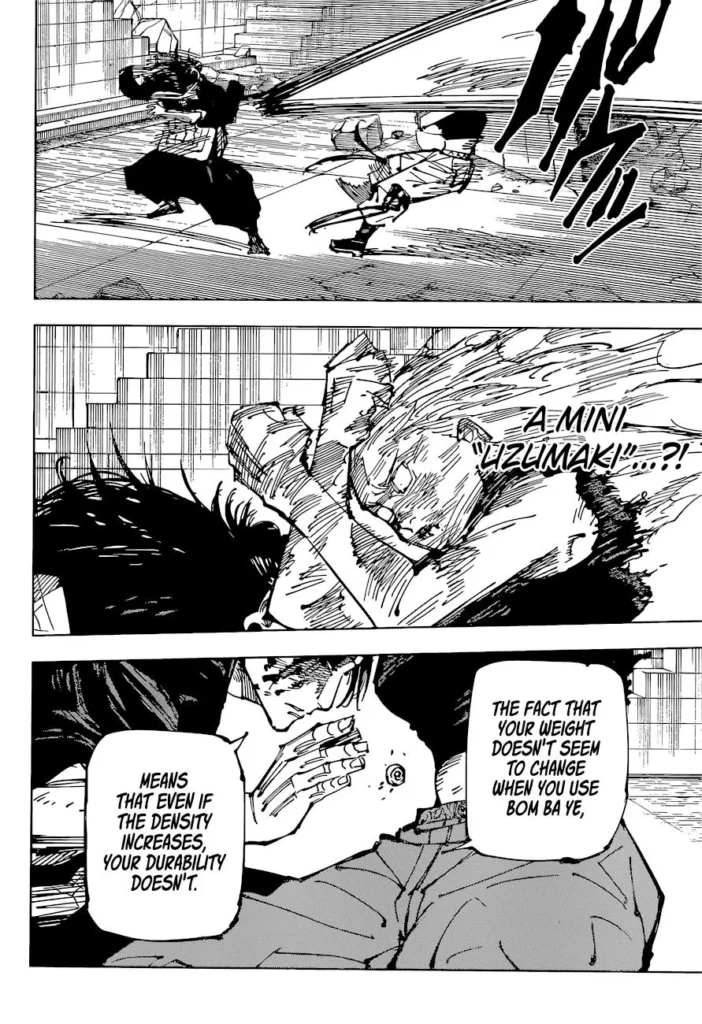Jujutsu Kaisen manga Chapter 207
