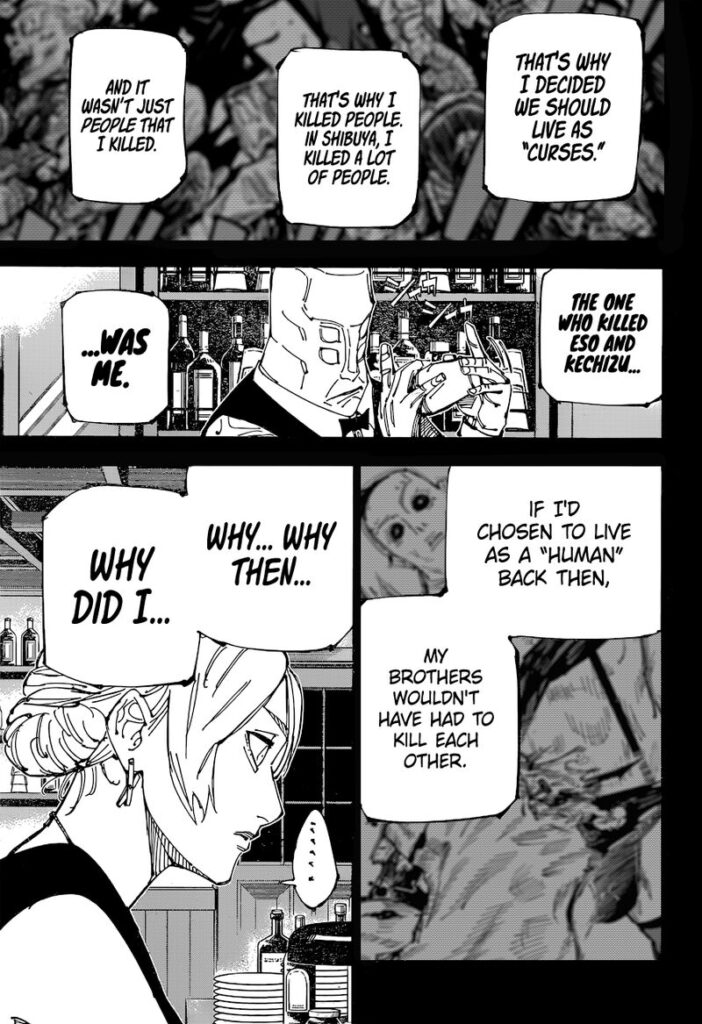 Jujutsu Kaisen manga Chapter 208