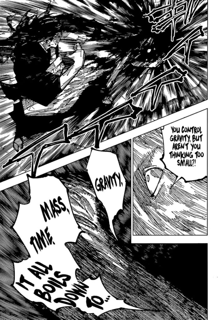 Jujutsu Kaisen manga Chapter 208