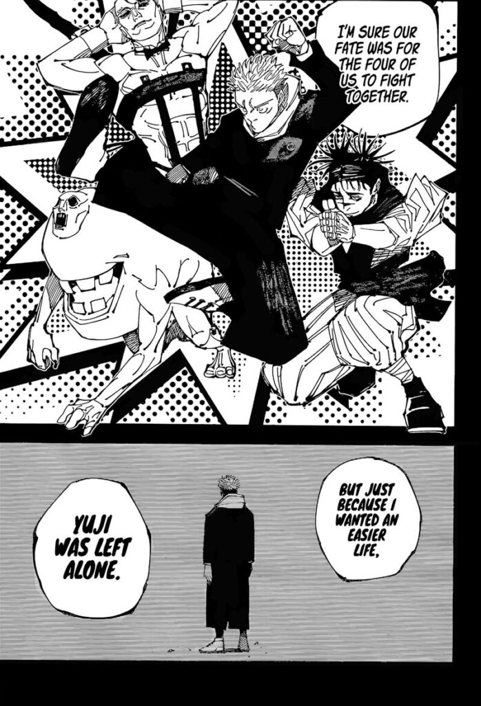 Jujutsu Kaisen manga Chapter 208