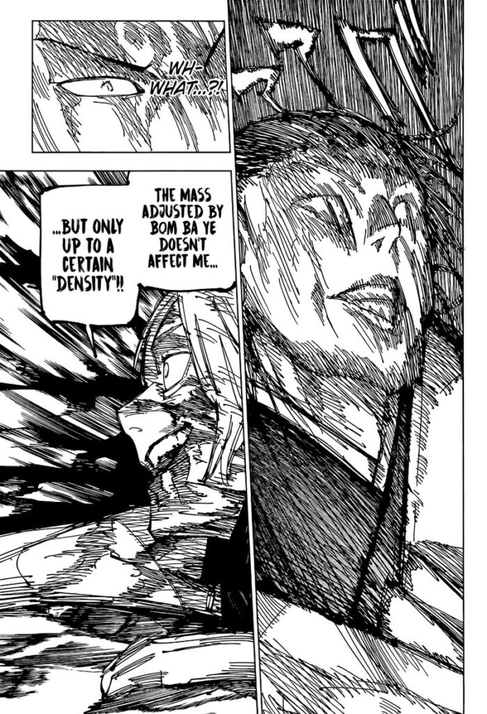 Jujutsu Kaisen manga Chapter 208