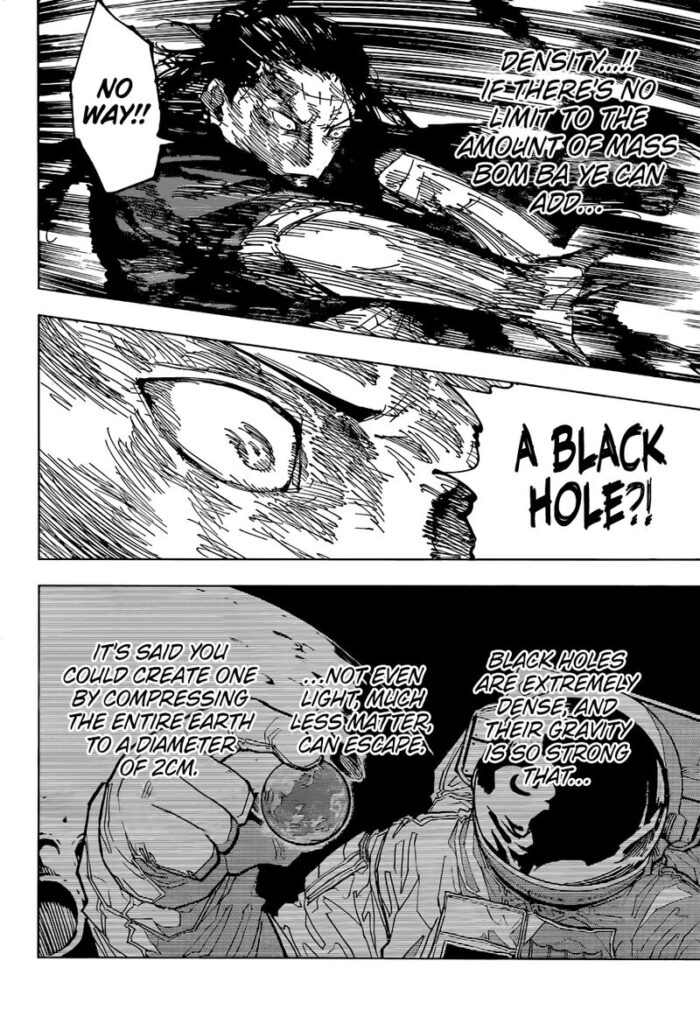 Jujutsu Kaisen manga Chapter 208