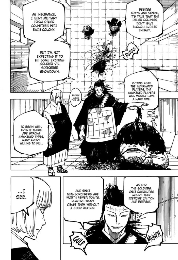 Jujutsu Kaisen manga Chapter 209