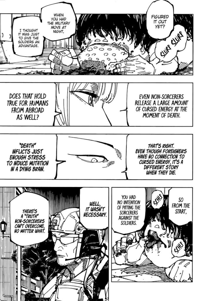 Jujutsu Kaisen manga Chapter 209