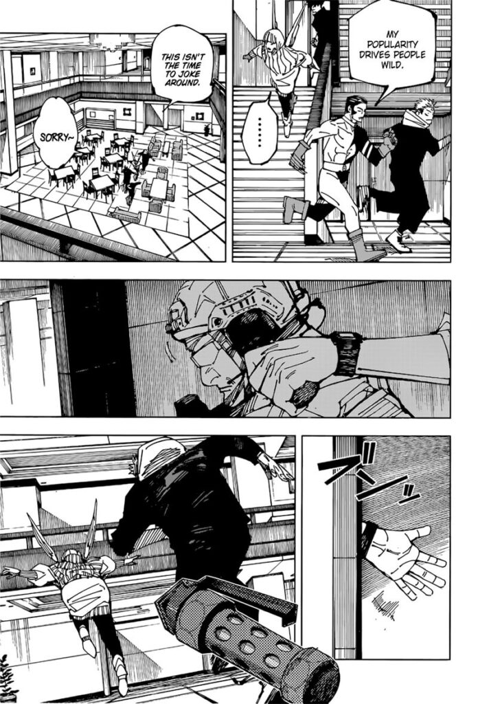 Jujutsu Kaisen manga Chapter 209