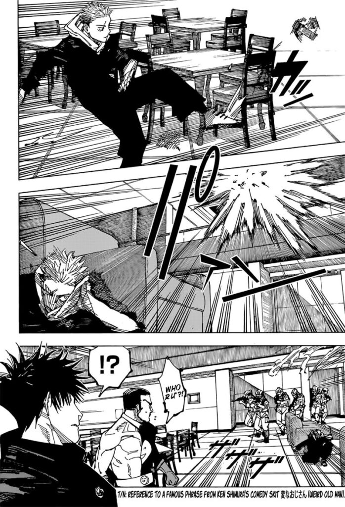 Jujutsu Kaisen manga Chapter 209