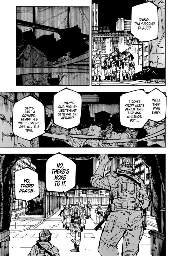 Jujutsu Kaisen manga Chapter 209