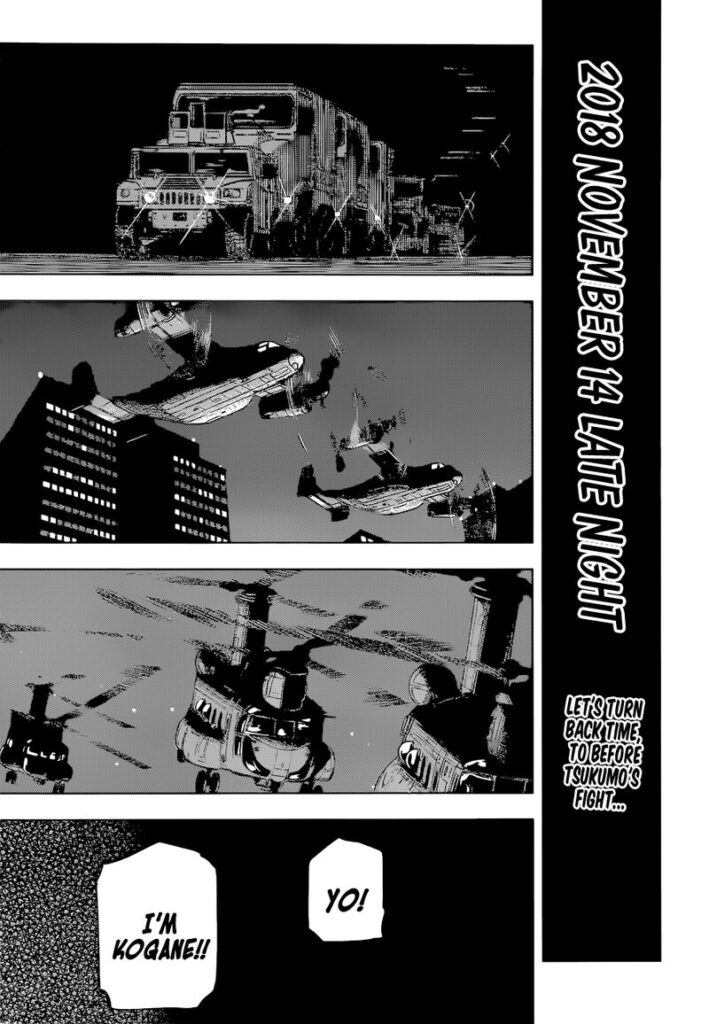 Jujutsu Kaisen manga Chapter 209