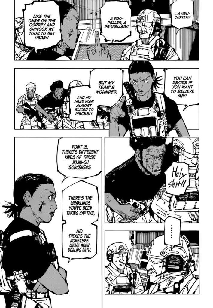 Jujutsu Kaisen manga Chapter 209