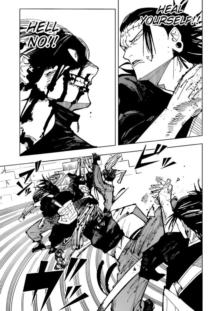 Jujutsu Kaisen manga Chapter 206