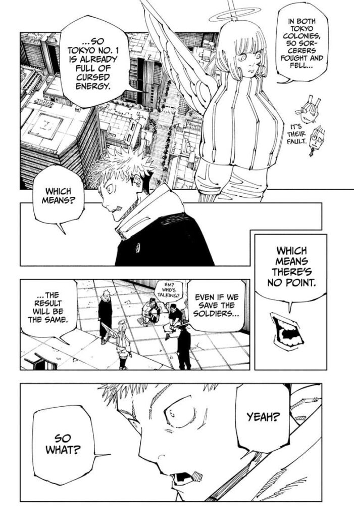 Jujutsu Kaisen Manga Chapter 210
