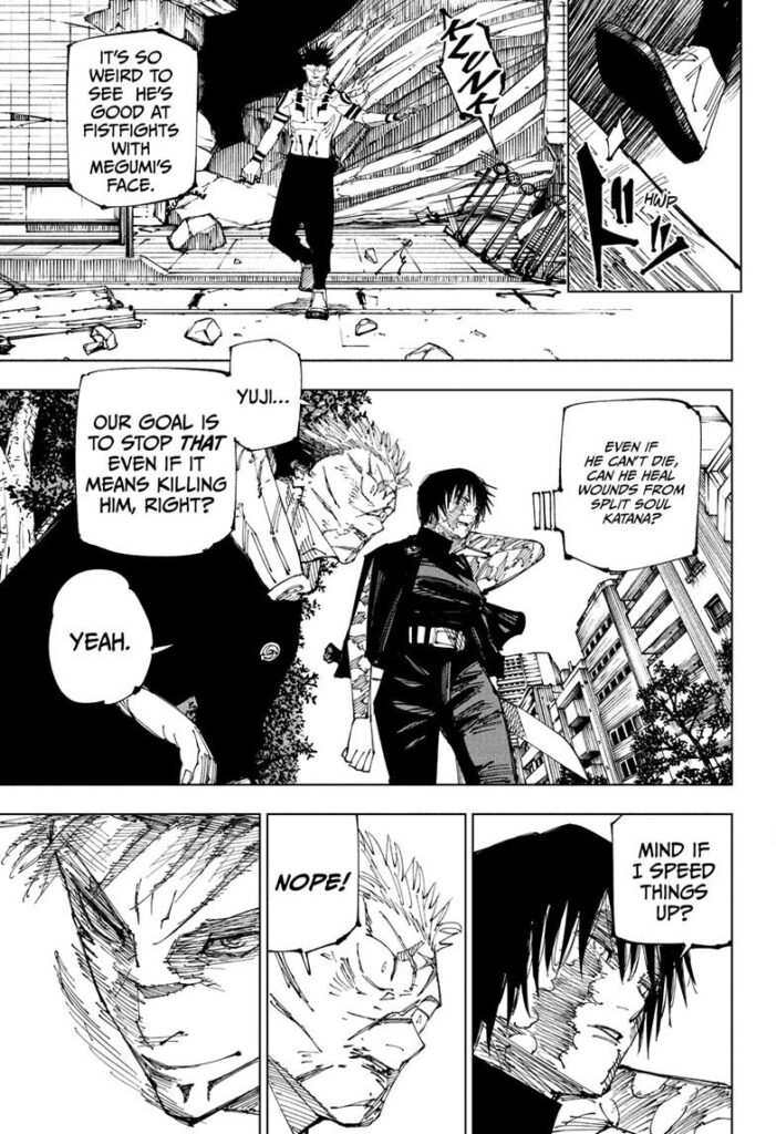 Jujutsu Kaisen Manga Chapter 215
