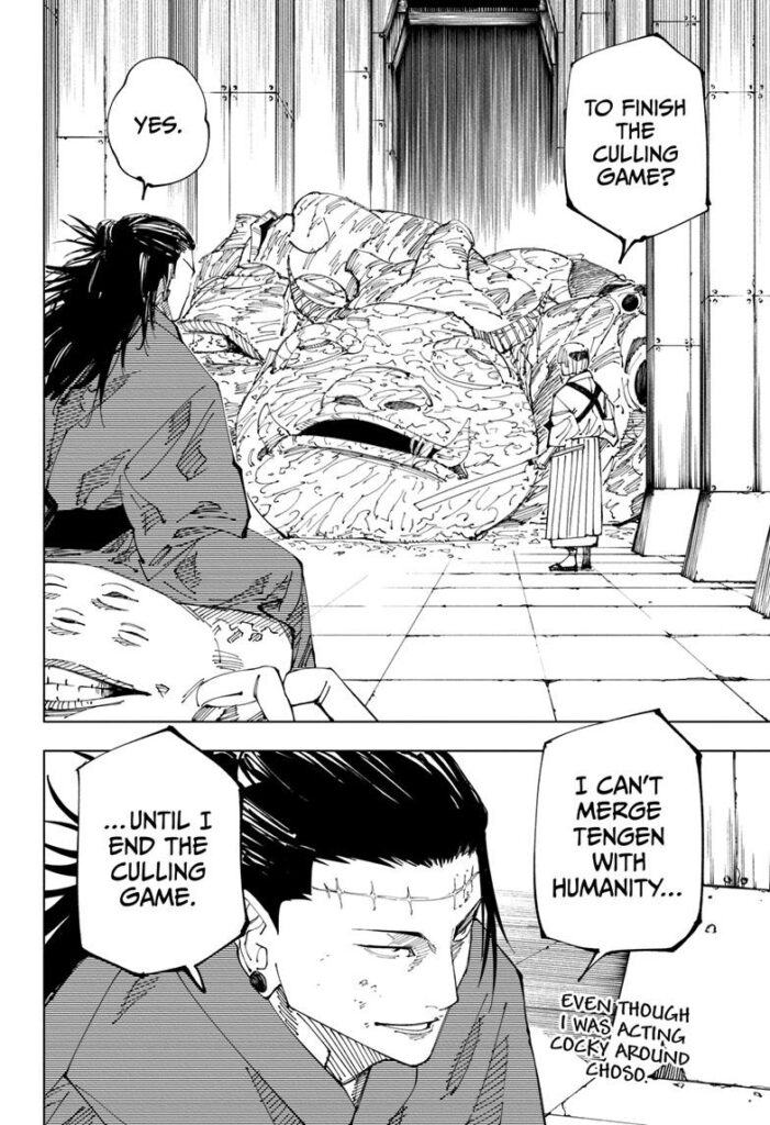Jujutsu Kaisen Manga Chapter 216