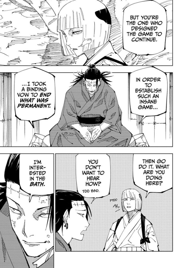 Jujutsu Kaisen Manga Chapter 216